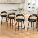 Conjunto de 3/4 Cadeiras de Bar Modernas com Enceramento