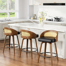 Conjunto de 3/4 Cadeiras de Bar Modernas com Enceramento