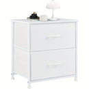 Cabeceira de Armazenamento Slim Fit com 4 Gavetas – Estrutura Metálica Moderna