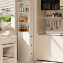 Armário para Banheiro com 2 Prateleiras Ajustáveis e 3 Gavetas