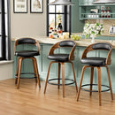 Conjunto de 3/4 Cadeiras de Bar Modernas com Enceramento