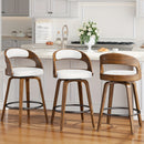Conjunto de 3/4 Cadeiras de Bar Modernas com Enceramento