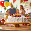 Suporte de Bolo de Madeira de Acácia