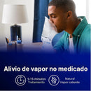 Inhalador nasal Vicks - Alivio de vapor sin medicación para alergias, congestión, tos y resfriados, vaporizador vocal, calma las vías nasales y de la garganta, funciona con VapoPads (1 incluido)