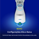 Inalador a Vapor Portátil Vicks