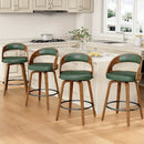 Conjunto de 3/4 Cadeiras de Bar Modernas com Enceramento
