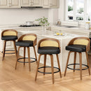 Conjunto de 3/4 Cadeiras de Bar Modernas com Enceramento