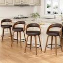 Conjunto de 3/4 Cadeiras de Bar Modernas com Enceramento