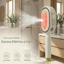 Escova Alisadora Vapor Elétrica Cabelo