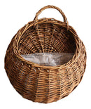 Cesta De Rattan Para Flores Médio