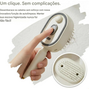 Escova Alisadora Vapor Elétrica Cabelo