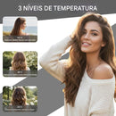 Mini Escova Alisadora de Cabelo Sem Fio Portátil