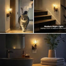 Luzes Noturnas Vintage Conectadas À Parede, Plugue Led Flowe