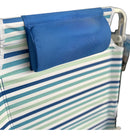 Cadeira Reclinável de Praia Alta Capri Camping Piscina