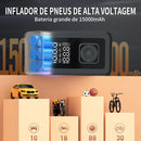 Auxiliar De Partida De Bateria 5 Em 1 Com Compressor E Bomba