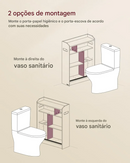 Armário Compacto para banheiro