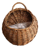 Cesta De Rattan Para Flores Médio