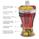 Dispensador de Bebidas com Cone de Gelo 3,5L