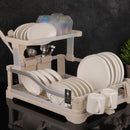 ESCORREDOR DE PRATOS DE ALUMÍNIO 2 CAMADAS