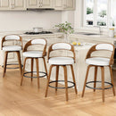 Conjunto de 3/4 Cadeiras de Bar Modernas com Enceramento