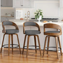 Conjunto de 3/4 Cadeiras de Bar Modernas com Enceramento