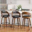 Conjunto de 3/4 Cadeiras de Bar Modernas com Enceramento