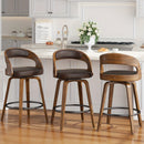 Conjunto de 3/4 Cadeiras de Bar Modernas com Enceramento