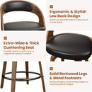 Conjunto de 3/4 Cadeiras de Bar Modernas com Enceramento